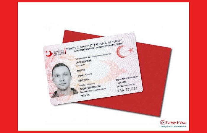 Turkey residence permit document 