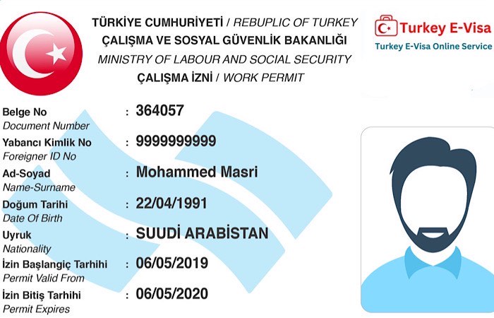 Turkey work visa