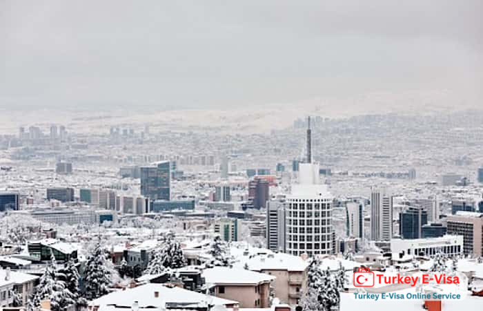 Turkey in Winter - Ankara snow